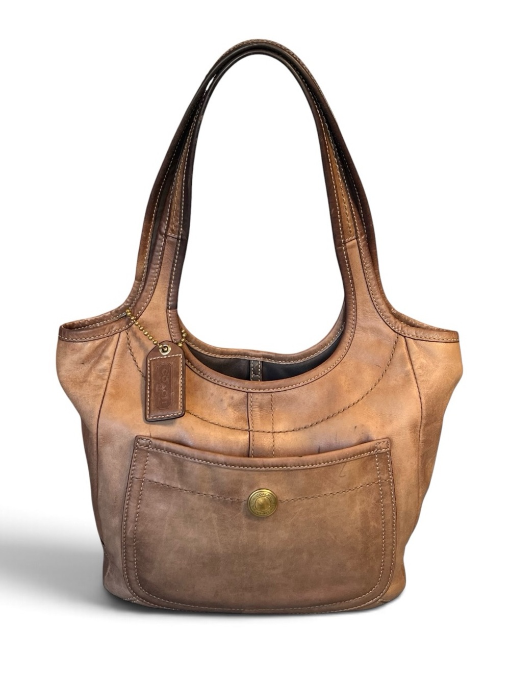 Coach Vintage Y2K Legacy Ergo Shoulder Bag E0769-11285 Leather Brown